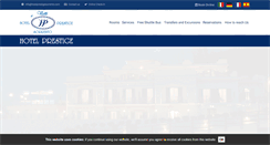 Desktop Screenshot of hotelprestigesorrento.com